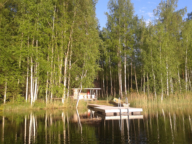Finnische Landschaft erzeugt Heimatgefühle