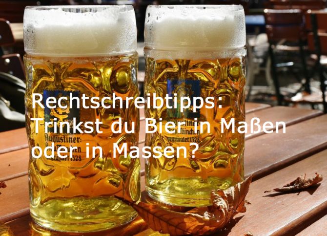 Warum ich das Eszett liebe und wie du es richtig verwendest Rechtschreibung: Maße oder Masse
