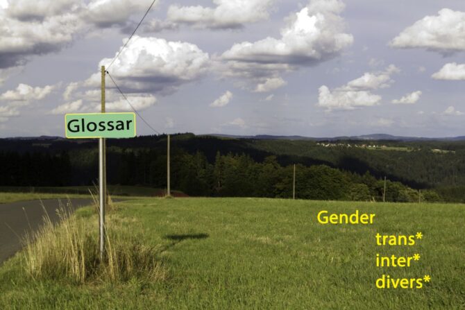 Glossar - Symbolbild - Gender-trans-inter-divers